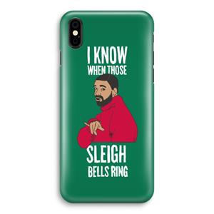CaseCompany Sleigh Bells Ring: iPhone Xs Volledig Geprint Hoesje