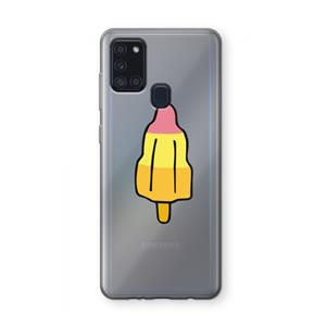 CaseCompany Raketijsje: Samsung Galaxy A21s Transparant Hoesje