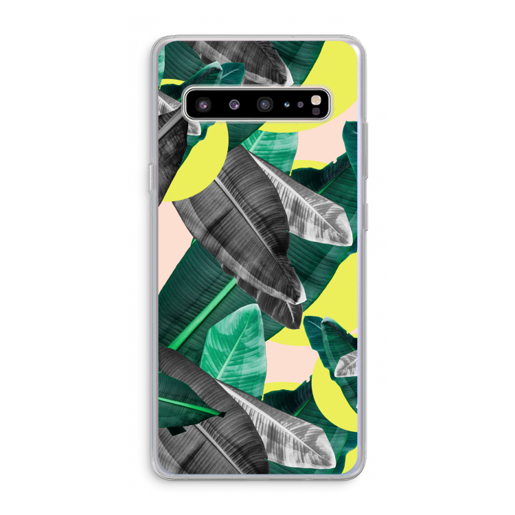 CaseCompany Fantasie jungle: Samsung Galaxy S10 5G Transparant Hoesje