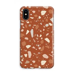 CaseCompany Terrazzo N°22: iPhone X Volledig Geprint Hoesje