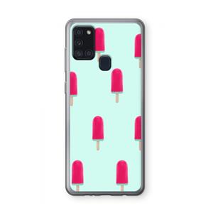 CaseCompany Waterijsje: Samsung Galaxy A21s Transparant Hoesje