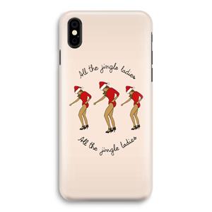CaseCompany Jingle Ladies: iPhone Xs Volledig Geprint Hoesje