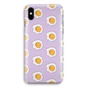 CaseCompany Bacon to my eggs #1: iPhone Xs Volledig Geprint Hoesje