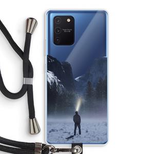 CaseCompany Wanderlust: Samsung Galaxy Note 10 Lite Transparant Hoesje met koord
