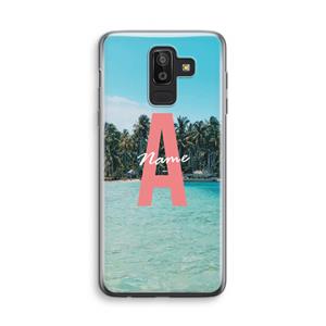 CaseCompany Pacific Dream: Samsung Galaxy J8 (2018) Transparant Hoesje