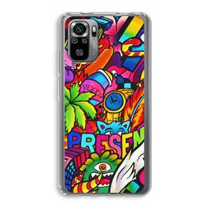 CaseCompany Represent: Xiaomi Redmi Note 10S Transparant Hoesje