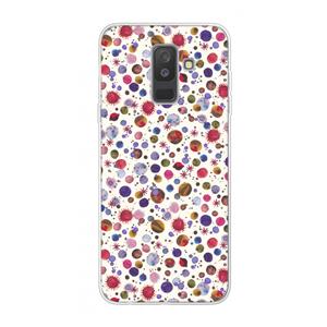 CaseCompany Planets Space: Samsung Galaxy A6 Plus (2018) Transparant Hoesje