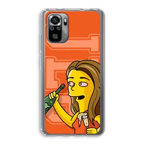 CaseCompany Jamie Lee Simpson: Xiaomi Redmi Note 10S Transparant Hoesje