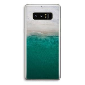 CaseCompany Stranded: Samsung Galaxy Note 8 Transparant Hoesje