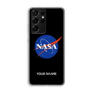 CaseCompany NASA: Samsung Galaxy S21 Ultra Transparant Hoesje