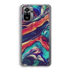 CaseCompany Chameleon Sun: Xiaomi Redmi Note 10S Transparant Hoesje