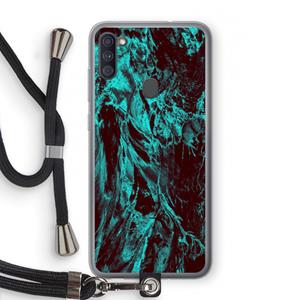 CaseCompany Ice Age: Samsung Galaxy A11 Transparant Hoesje met koord