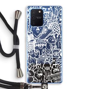 CaseCompany Vexx Mixtape #2: Samsung Galaxy Note 10 Lite Transparant Hoesje met koord