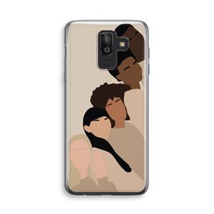 CaseCompany Sweet creatures: Samsung Galaxy J8 (2018) Transparant Hoesje