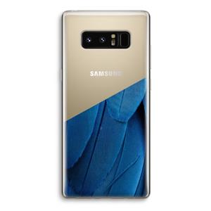 CaseCompany Pauw: Samsung Galaxy Note 8 Transparant Hoesje