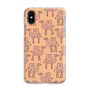 CaseCompany Kameel: iPhone X Volledig Geprint Hoesje