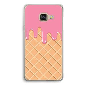 CaseCompany Ice cream: Samsung A3 (2017) Transparant Hoesje