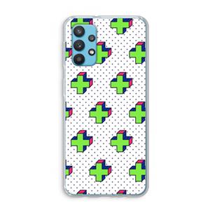 CaseCompany 8-bit N°10: Samsung Galaxy A32 4G Transparant Hoesje