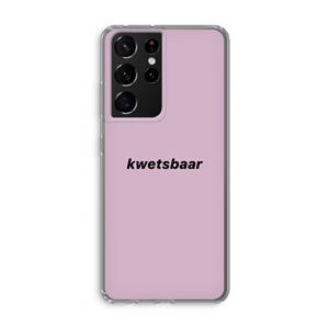 CaseCompany kwetsbaar: Samsung Galaxy S21 Ultra Transparant Hoesje