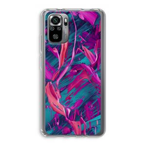 CaseCompany Pink Clouds: Xiaomi Redmi Note 10S Transparant Hoesje