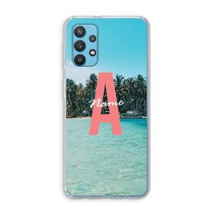 CaseCompany Pacific Dream: Samsung Galaxy A32 4G Transparant Hoesje