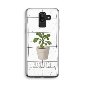 CaseCompany Kamerplant op vensterruit: Samsung Galaxy J8 (2018) Transparant Hoesje