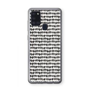 CaseCompany Crazy shapes: Samsung Galaxy A21s Transparant Hoesje