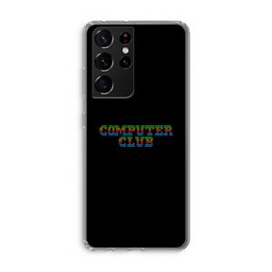 CaseCompany Retro: Samsung Galaxy S21 Ultra Transparant Hoesje