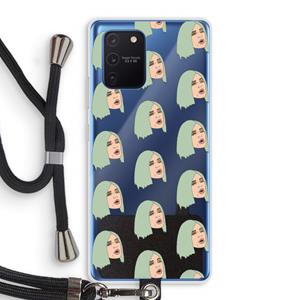 CaseCompany King Kylie: Samsung Galaxy Note 10 Lite Transparant Hoesje met koord