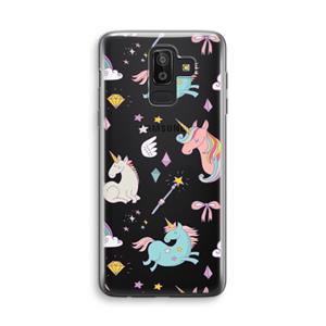 CaseCompany Fantasiewereld: Samsung Galaxy J8 (2018) Transparant Hoesje