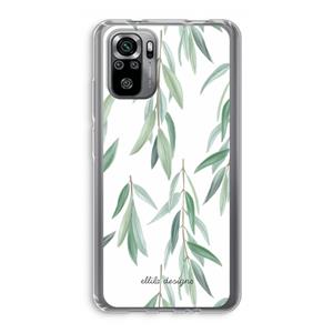 CaseCompany Branch up your life: Xiaomi Redmi Note 10S Transparant Hoesje