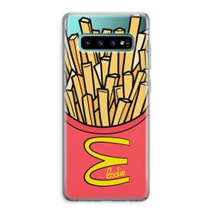 CaseCompany McElodie: Samsung Galaxy S10 Plus Transparant Hoesje