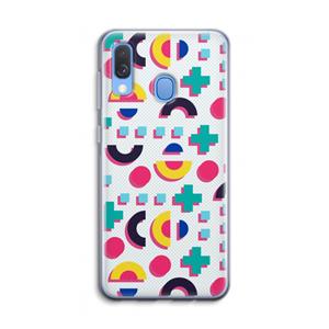 CaseCompany 8-bit N°2: Samsung Galaxy A40 Transparant Hoesje