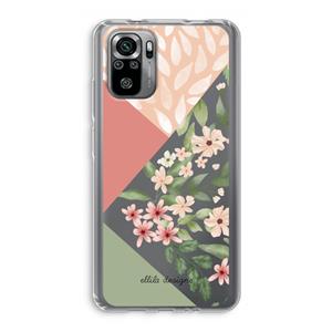 CaseCompany Sweet heaven geometrics: Xiaomi Redmi Note 10S Transparant Hoesje