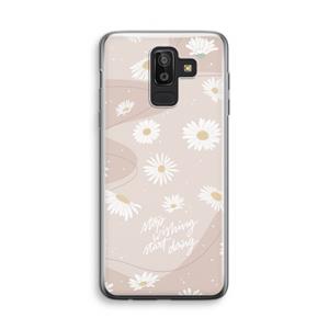 CaseCompany Daydreaming becomes reality: Samsung Galaxy J8 (2018) Transparant Hoesje