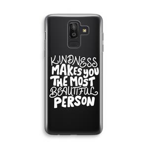 CaseCompany The prettiest: Samsung Galaxy J8 (2018) Transparant Hoesje