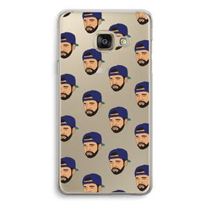 CaseCompany Drake Away: Samsung A3 (2017) Transparant Hoesje