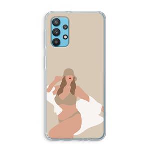 CaseCompany One of a kind: Samsung Galaxy A32 4G Transparant Hoesje