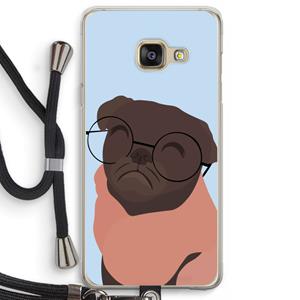 CaseCompany Ludo: Samsung Galaxy A3 (2016) Transparant Hoesje met koord