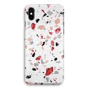 CaseCompany Terrazzo N°12: iPhone Xs Volledig Geprint Hoesje