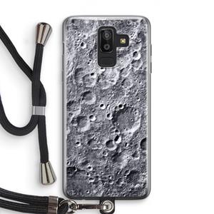 CaseCompany Maanlandschap: Samsung Galaxy J8 (2018) Transparant Hoesje met koord