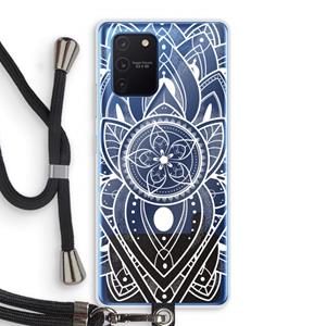 CaseCompany It's Complicated: Samsung Galaxy Note 10 Lite Transparant Hoesje met koord