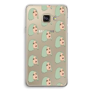 CaseCompany King Kylie: Samsung A3 (2017) Transparant Hoesje