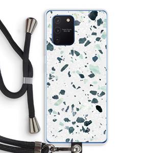 CaseCompany Terrazzo N°2: Samsung Galaxy Note 10 Lite Transparant Hoesje met koord