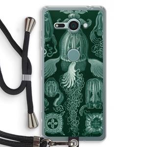 CaseCompany Haeckel Cubomedusae: Sony Xperia XZ2 Compact Transparant Hoesje met koord