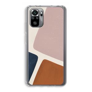CaseCompany Geo #2: Xiaomi Redmi Note 10S Transparant Hoesje