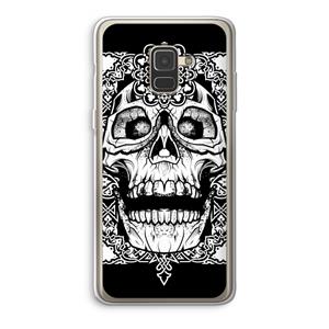 CaseCompany Seek & Destroy: Samsung Galaxy A8 (2018) Transparant Hoesje