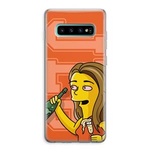 CaseCompany Jamie Lee Simpson: Samsung Galaxy S10 Plus Transparant Hoesje