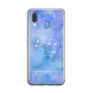 CaseCompany Sterrenbeeld - Licht: Samsung Galaxy A40 Transparant Hoesje