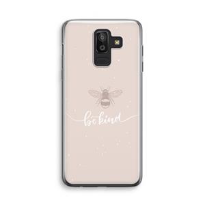 CaseCompany Be(e) kind: Samsung Galaxy J8 (2018) Transparant Hoesje